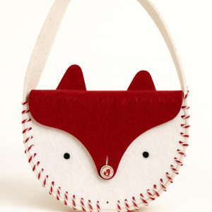 tilki desenli çanta